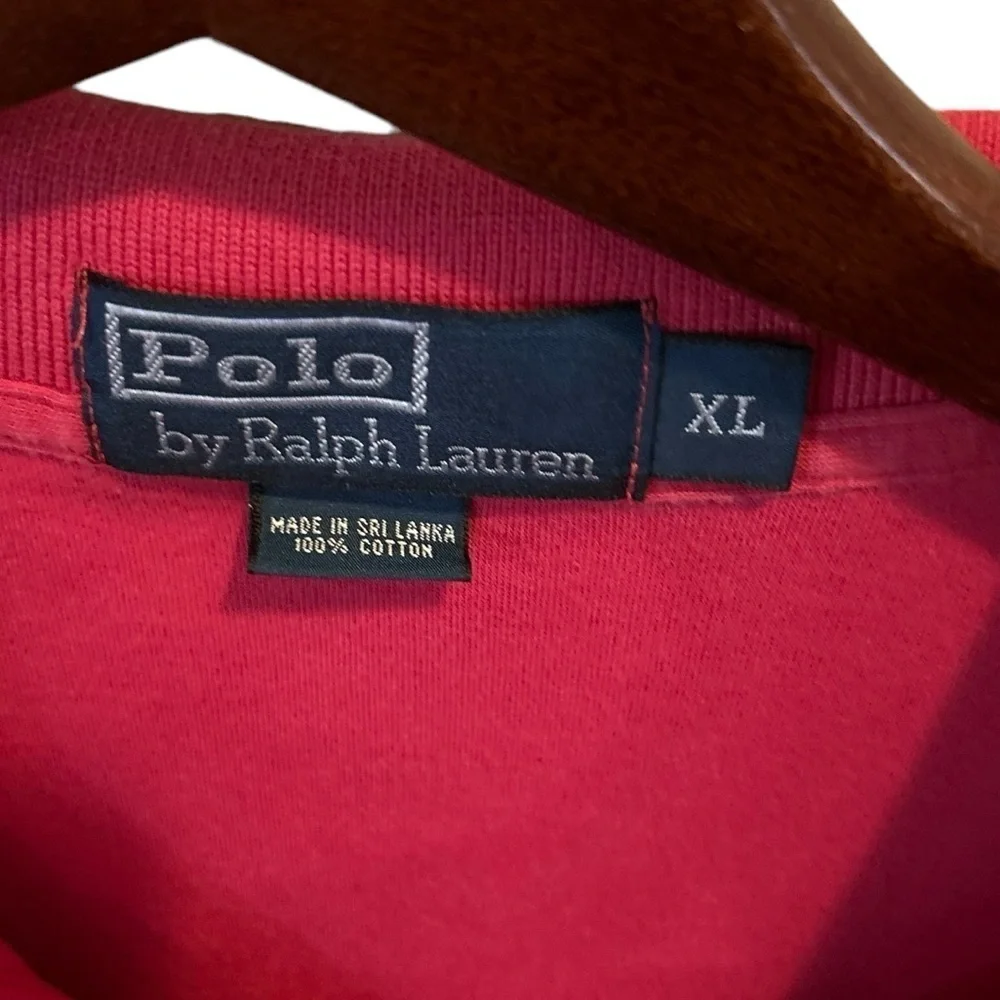 Polo Ralph Lauren Men's XL Red‎ Polo Top